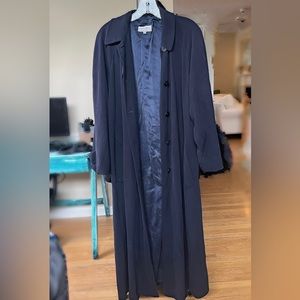 Giorgio Armani Navy Trench coat